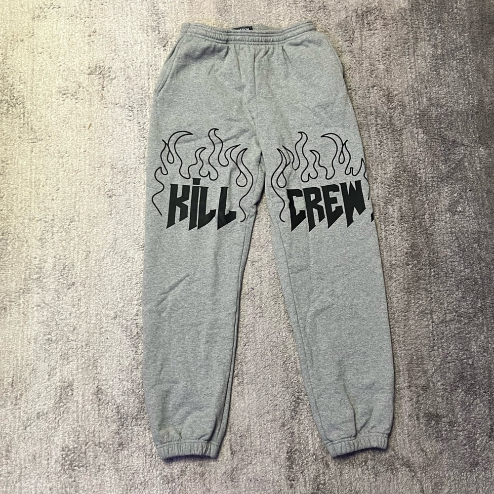 HEAVYWEIGHT LUX SWEATPANTS FLAME - GREY
